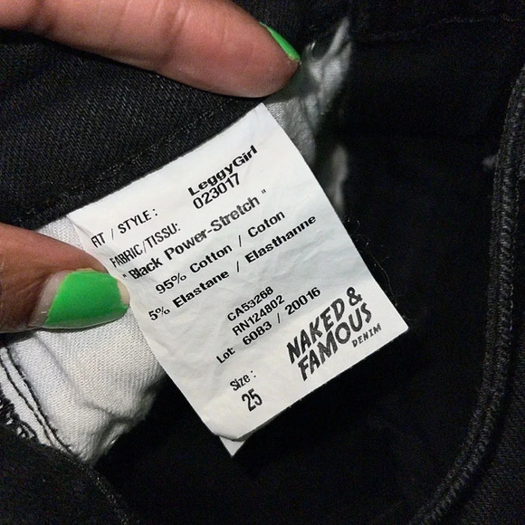 Naked & Famous Jeans size 25 - Picture 5 of 6
